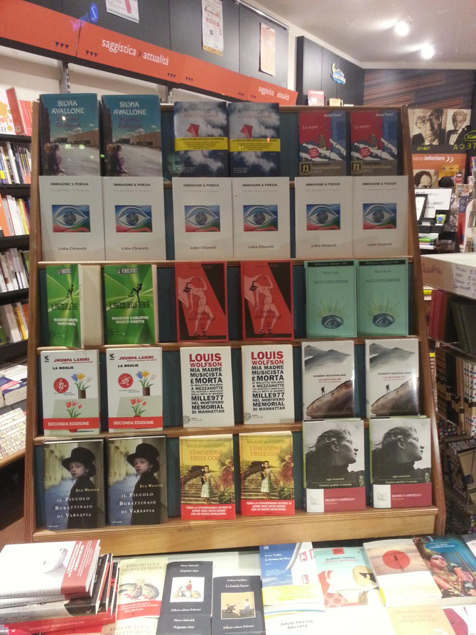 Shopwindow of Libreria Torre di Abele, Torino