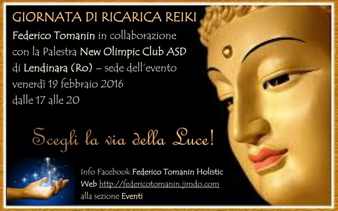 Giornata di ricarica Reiki a Lendinara