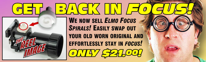 Easily Swap Out your Old, Worn Original and Stay in FOCUS with Elmo Focus Spirals from The Reel Image!