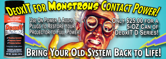 Mad Doctors Love Monstrous Contact Power with DeoxIT from The Reel Image!