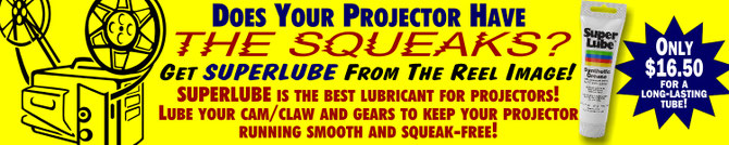 Superlube Projector Lubricant from The Reel Image