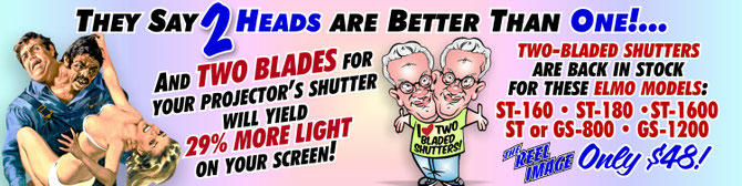 Be 29% BRIGHTER than a 2-Headed Steve Osborne with Two-Bladed Elmo Shutters from The Reel Imagd!