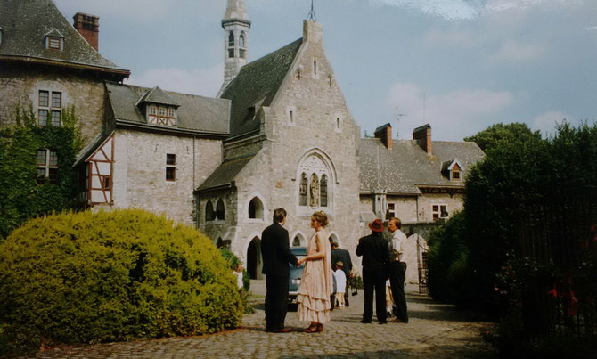 Hochzeitsgewand 1996 Idee und Ausführung: Beate Gernhardt 