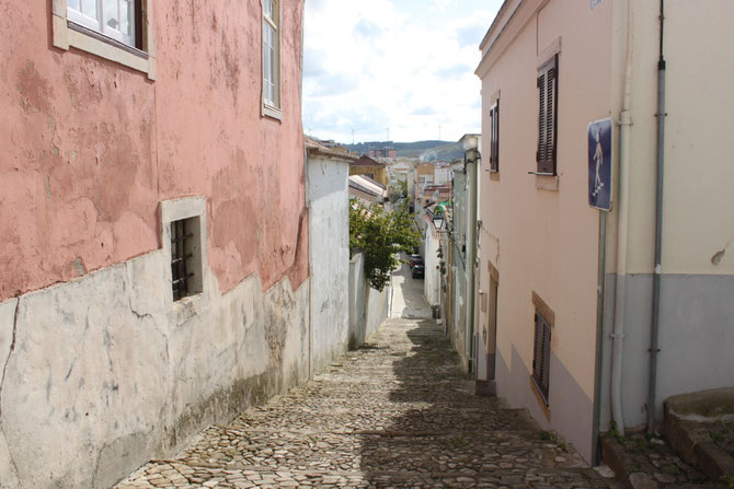 Torres Vedras, Portugal, narrow streets