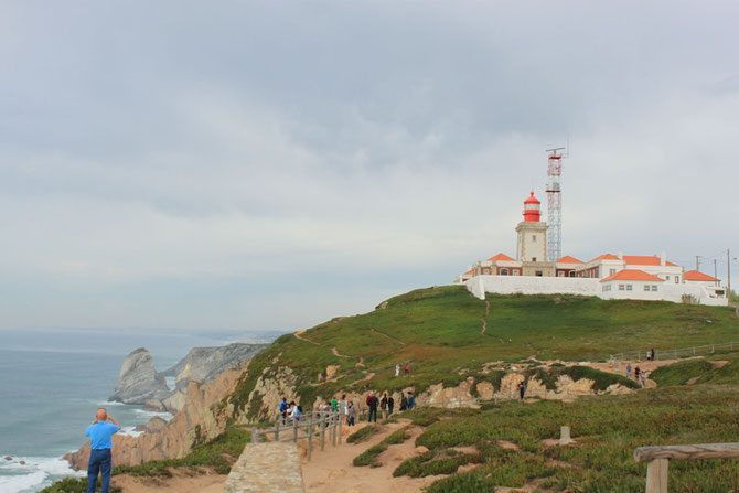 Cabo da Roca, Portugal, the most western point of Europe