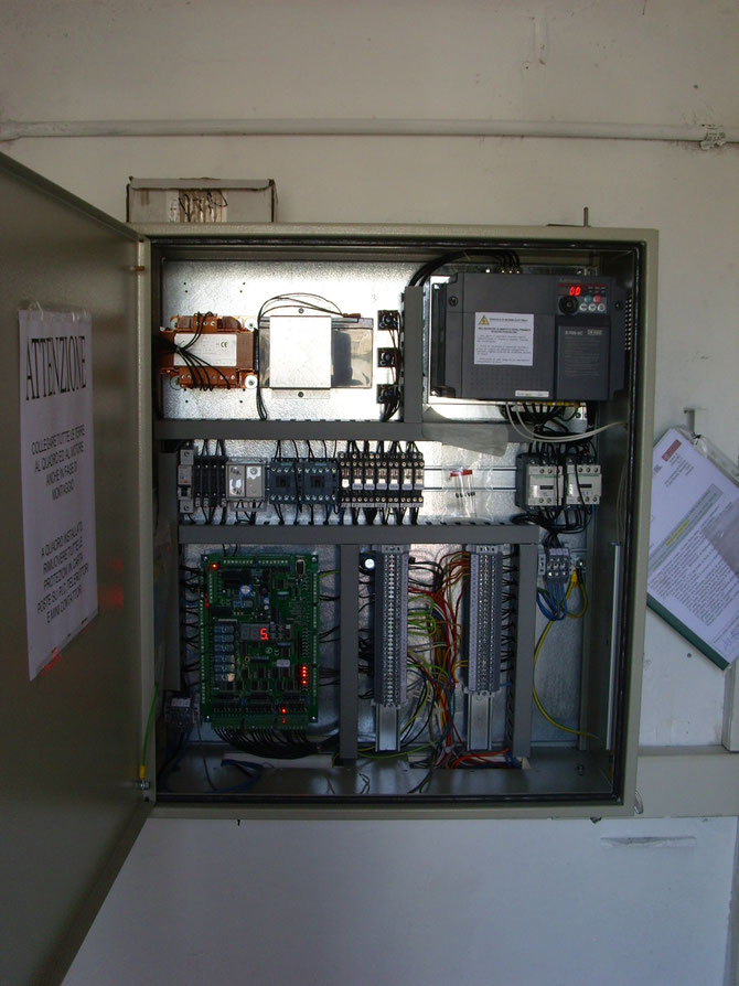 quadro di manovra con INVERTER 