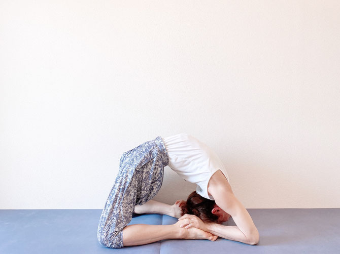 合田賢二ごうだけんじ godakenji ヒョニ ひょに ヨガよが yoga ラージャカポタアーサナ rajakapotasana1