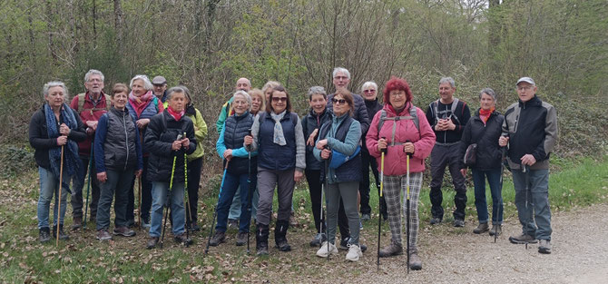 21 Marcheurs  7 Petit Parcours 14 Grand Parcours