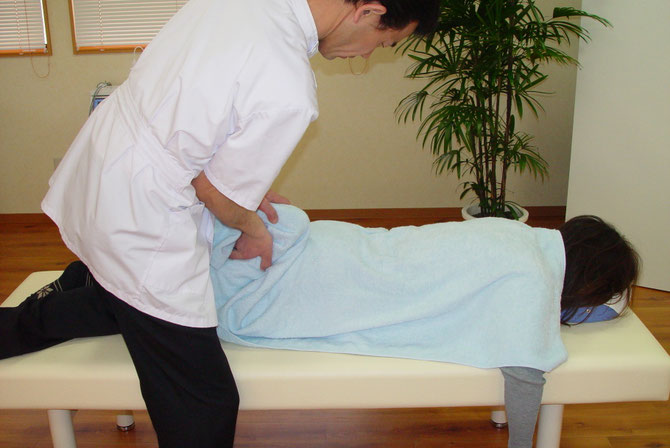 腰の痛み施術