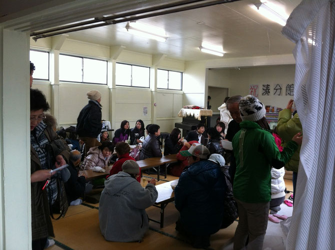 修復が完了した公民館