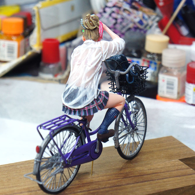 1/12スケール　MK2 BY01RUN-12S 自転車模型 1/12 BY01RUN-12S (レジン自転車キット JKBYA-12S用) | HLJ.co.jp
