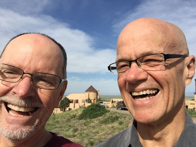 Terry and Guy at Nada Hermitage (July, 2015)
