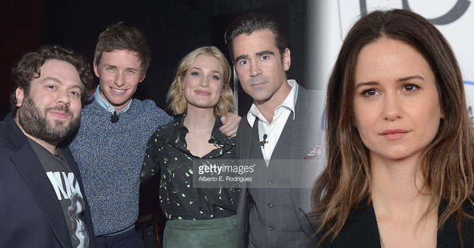 Dan Fogler, Eddie Redmayne, Alison Sudol, Colin Farrell et Katherin Waterston