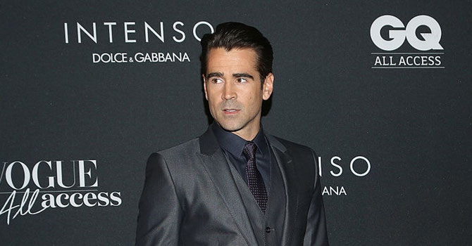 Colin Farrell, le 14 avril 2016, à la Mercedes-Benz Fashion Week (Automne / Hiver 2016) à Mexico