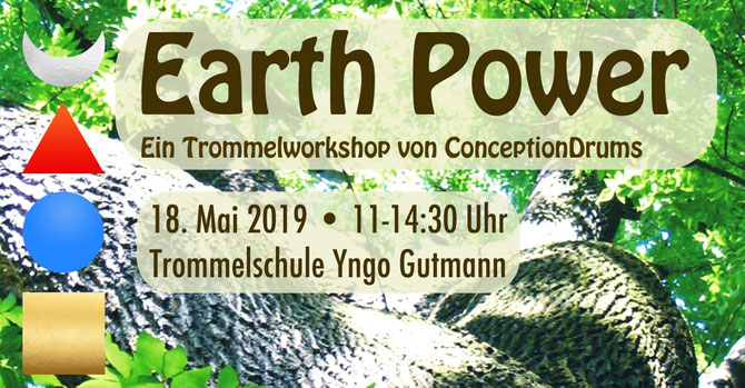 Earth Power 2019 • ConceptionDrums Trommelworkshop • Trommelschule Yngo Gutmann, Leipzig