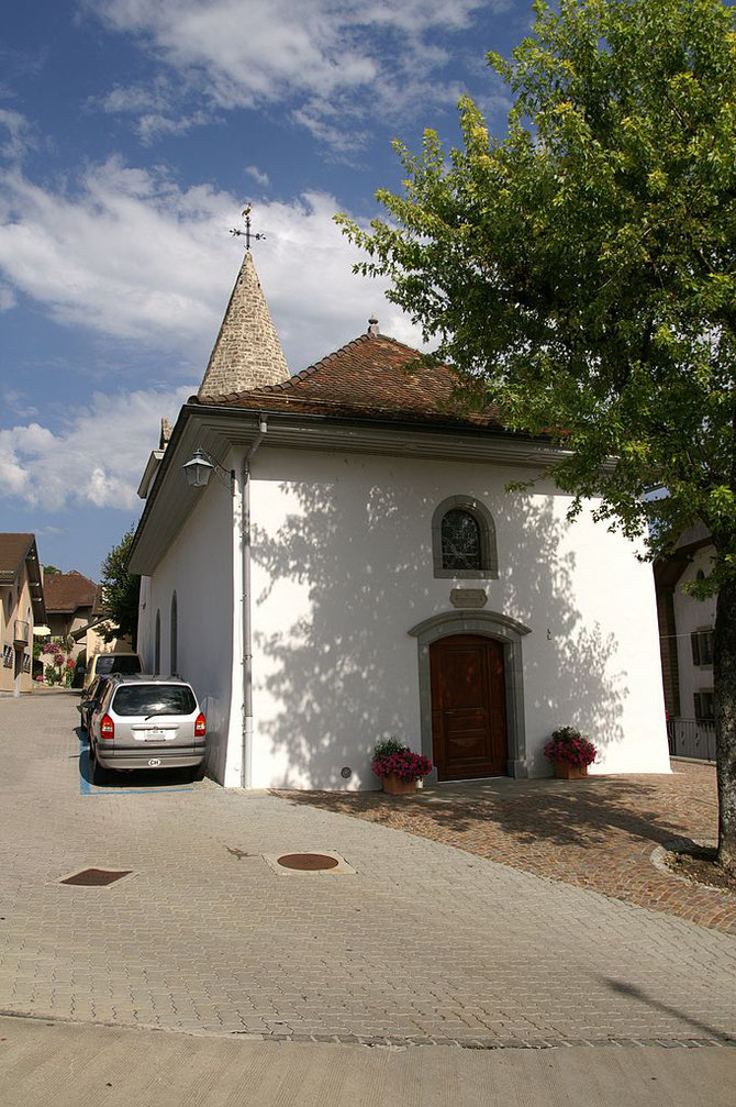 L'église de Chardonne