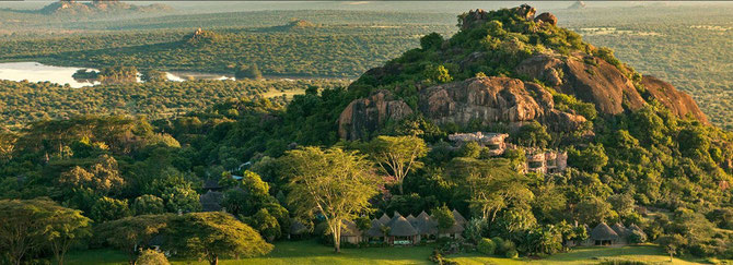 Il Ranch nella Riserva privata Ol Jogi Laikipia Plateau. Kenya