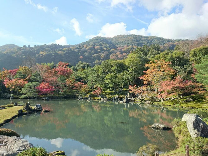 　　　 　　　 　　　 　　　 　　　 　　　 　　　 　　　 　Tenryuji's garden 