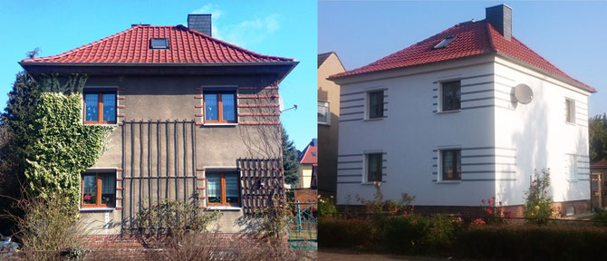Fassadensanieung in Haldensleben