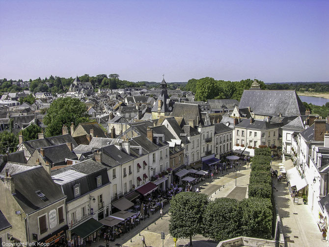 Bild: Place Michel Debre in Amboise