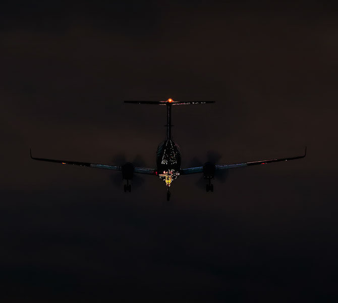 " Night Flight " Photograph