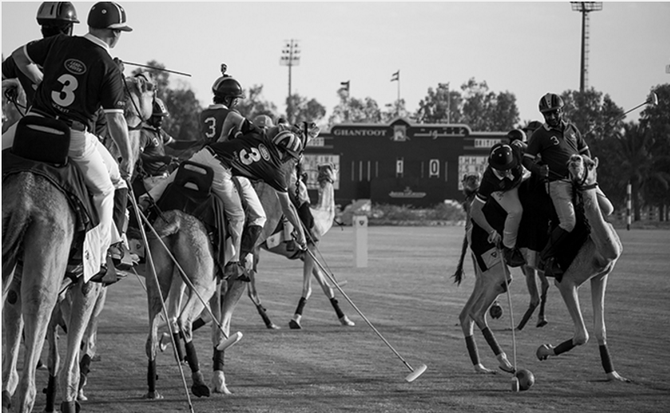 ABU DHABI MERCREDI 25 MARS 2015. THE HACKETT CAMEL POLO TROPHY