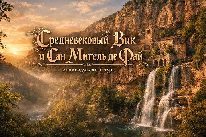 Вик и Сан Мигель дель Фай - индивидуальная экскурсия из Барселоны