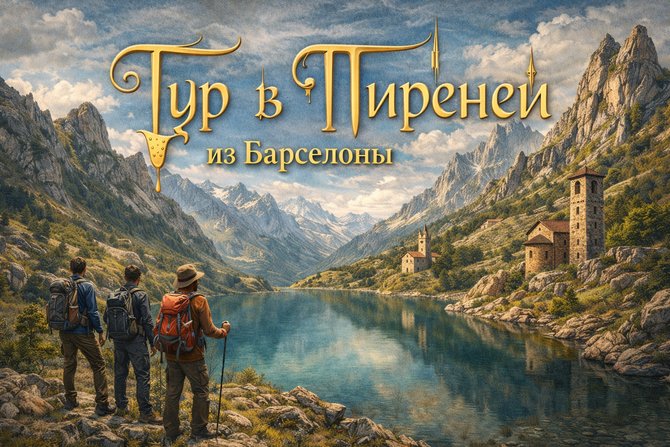 Индивидуальный тур из Барселоны в Пиренеи с русскоязычным гидом