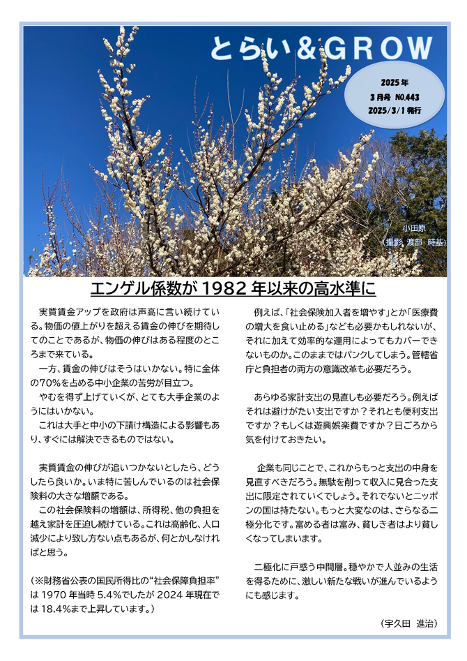 株式会社経営センターグロウ・行政書士宇久田進治事務所のとらい&GROW
