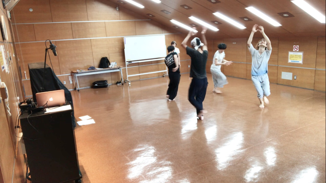 合田賢二 ごうだけんじ ゴウダケンジ ヒョニ インサイドフローヨガ いのちてんでんこ公演 舞台 ダンス ダンサー ミュージカル アシュタンガヨガ アームバランスヨガ yoga ヨガ2