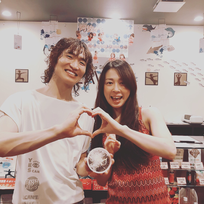 合田賢二 甲斐田愛紀 ヨガ lava ごうだけんじ 後屈フローヨガ 陰ヨガ2
