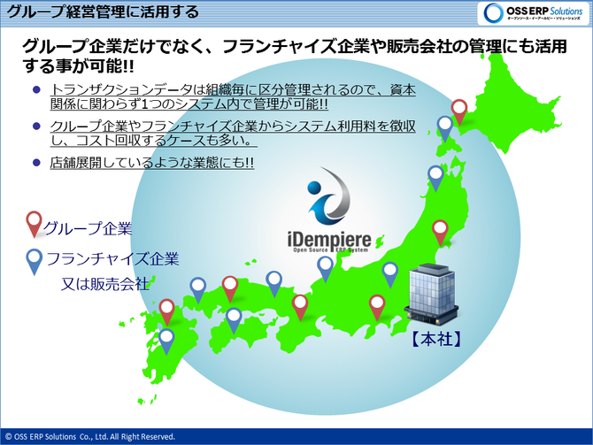 グループ経営管理に活用する