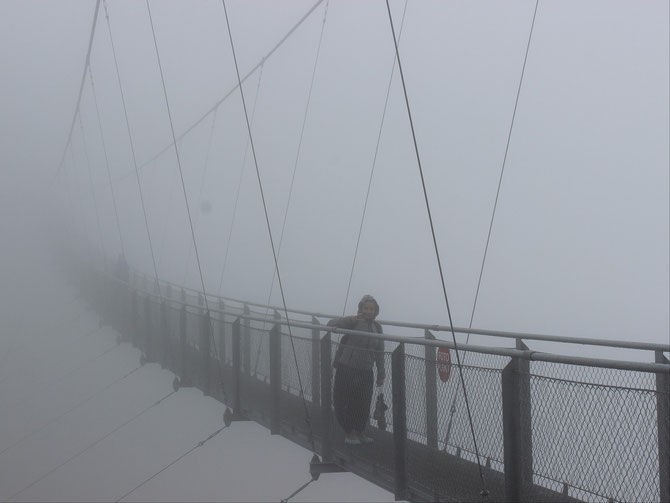 Nebelhängebrücke