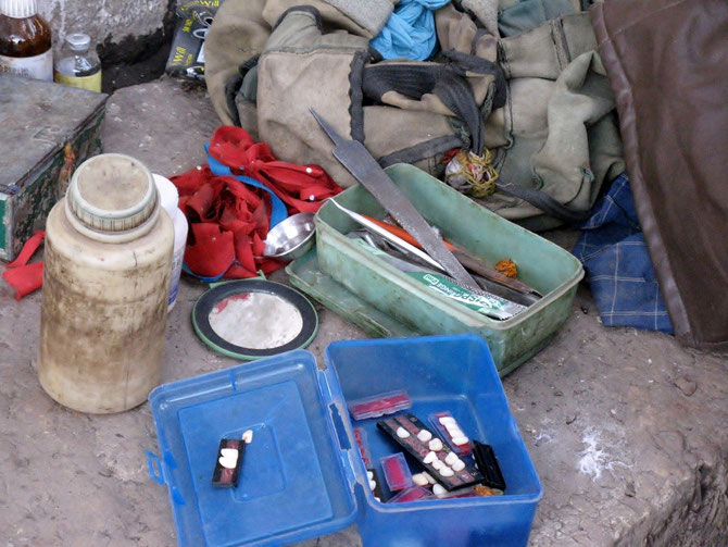 Werkzeug vom Zahnarzt