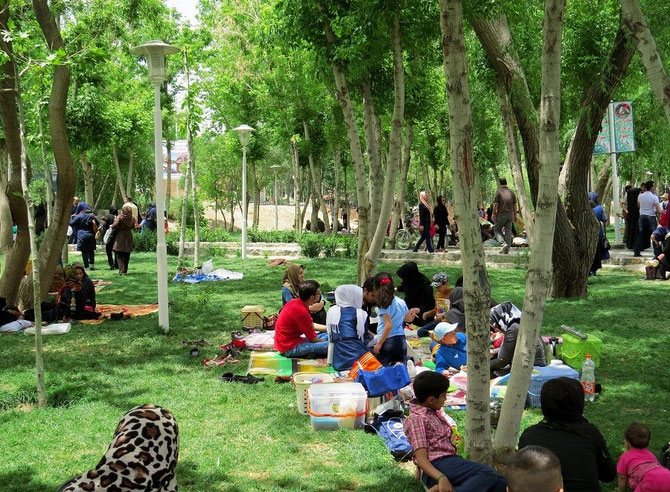 Freizeitvergnügen der Iraner