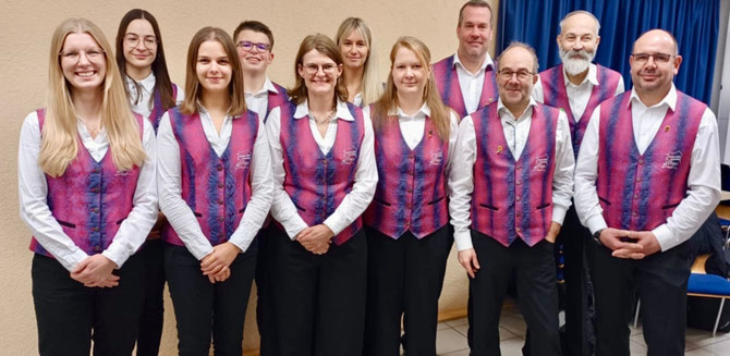 Vorstand des Musikvereins "Fanfare 1906" Oberbillig