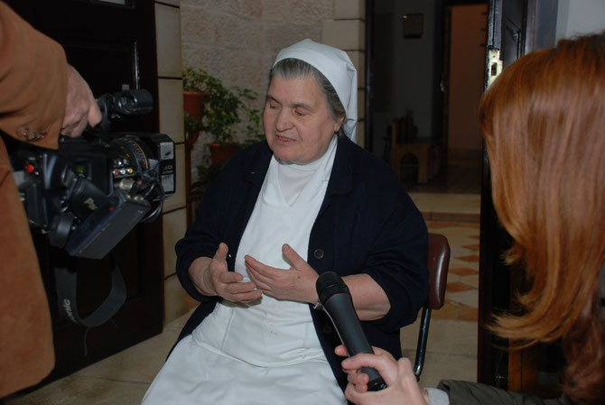 Suor Maria, ospedale pediatrico Betlemme