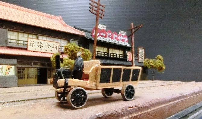 明治の二軸市電ジオラマ