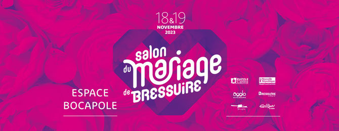 Salon du Mariage à Bressuire 18 et 19 Novembre 2023 - Crédit photo : PUZZLE CENTRE