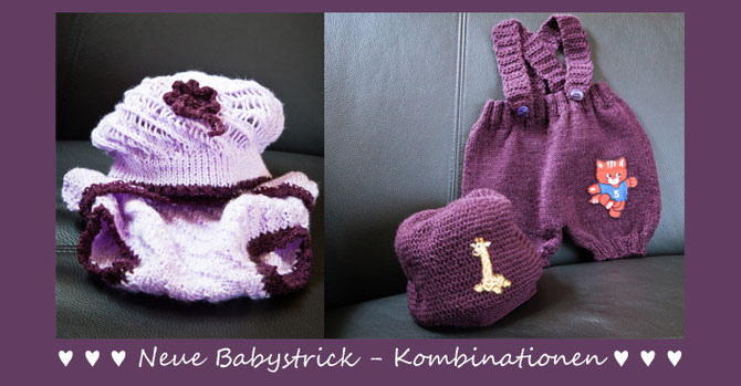 Strickaccessoires für Babyfotografie