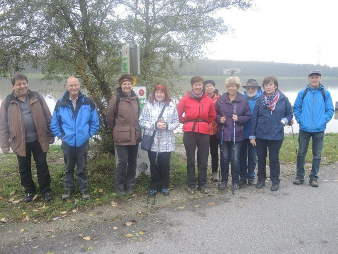 Abzweigung zur Regattastrecke