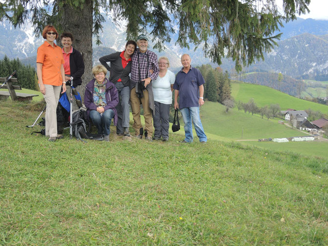 Ankunft am Stummerkogel