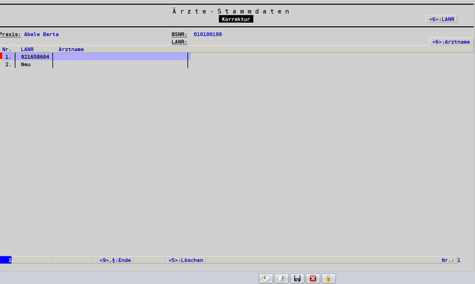 abasoft EVA Praxissoftware Arztsoftware Praxisprogramm Arztprogramm LANR Ärzte Arzt