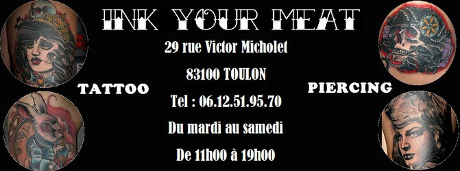 83100 TOULON - INK YOUR MEAT