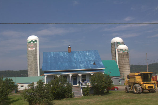typische Quebec-Farm