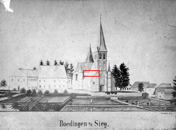 Bödingen Kirche Kloster Klostergarten Wallfahrtskirche Kreuzgang