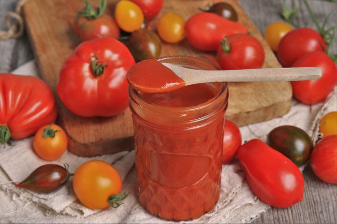 Tomaten-Curry Ketchup selbstgemacht