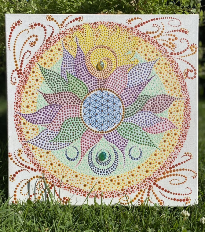 Bildgröße 40 x 40 cm