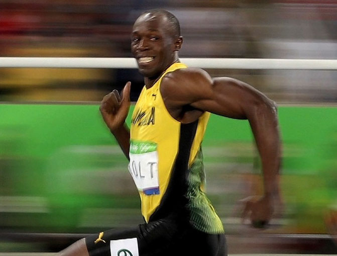 usain bolt sprint flash gordon