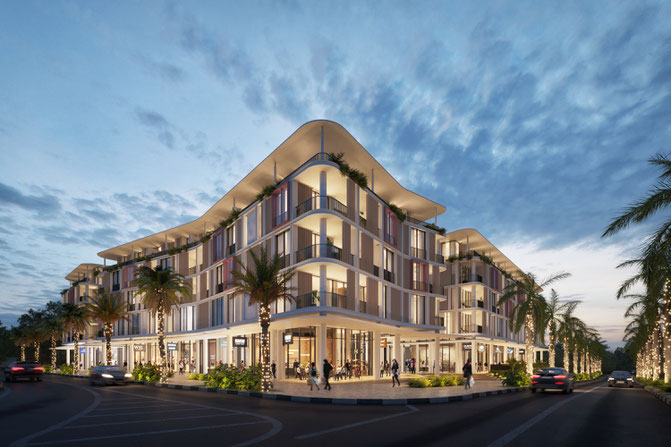 THE SIGNATURE achat Immobilier ILE MAURICE en appartements et penthouses haut de gamme investir à Mont Choisy Golf grand baie ILE MAURICE